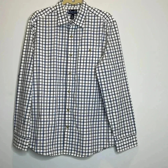 Gap Slim Fit Checkered Shirt - Picture 1 of 9